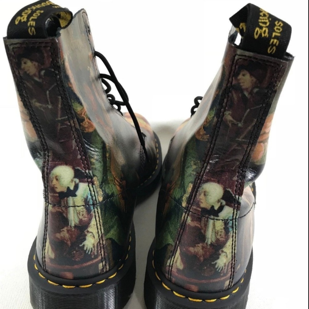 Dr Martens Pascal 8 Eye Artist Hogarth Renaissance - Picture 4 of 8